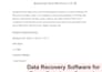 provide you with a file for data recovery tool